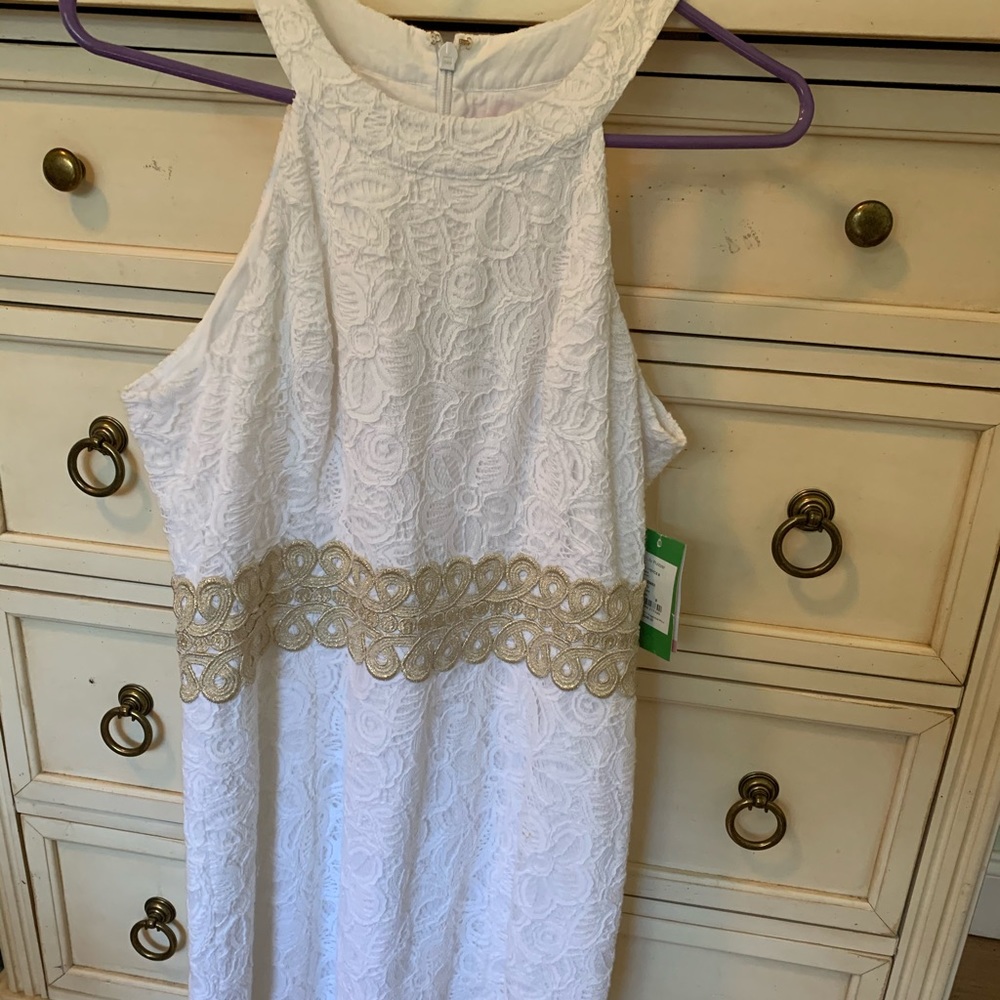 Lilly Pulitzer white dress size 8